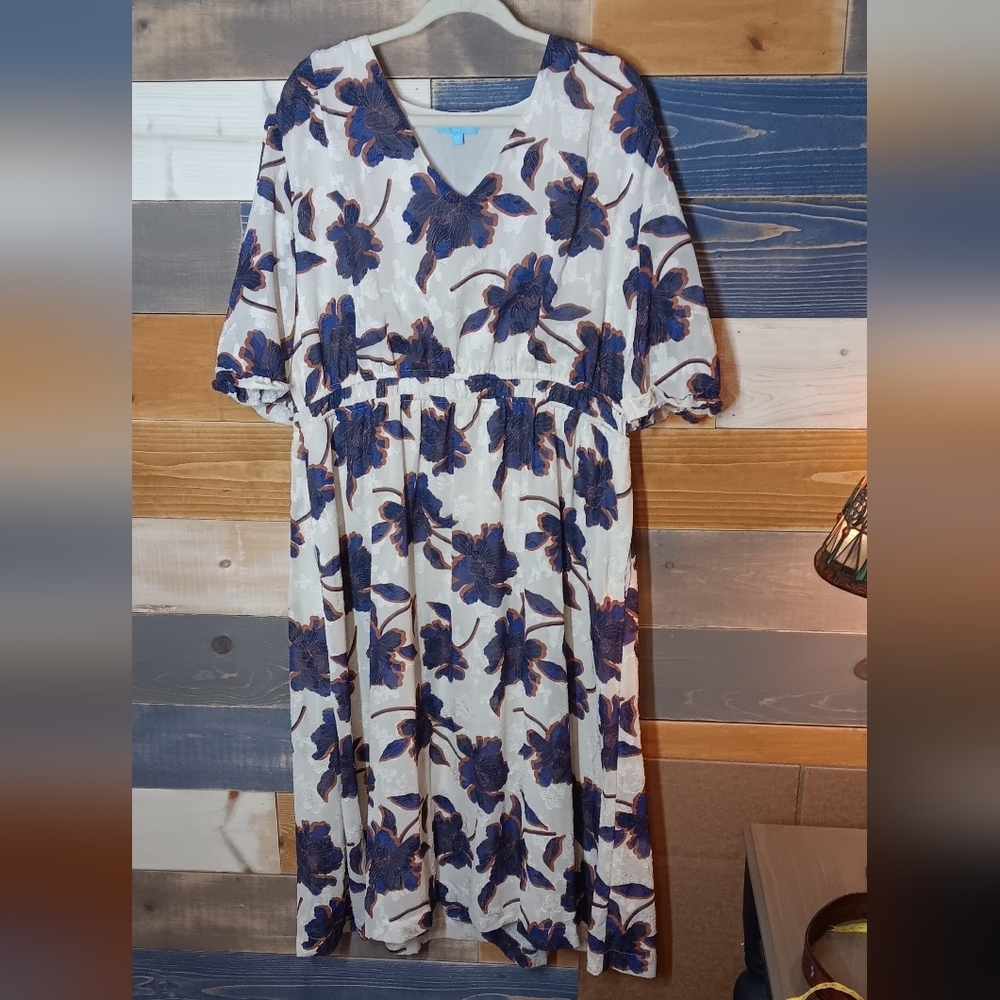 Draper James RSVP Floral  Maxi Dress XXL - Picture 2 of 9